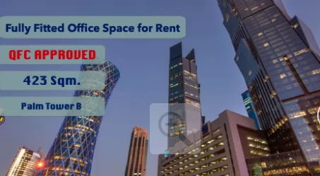 Commercial Ready Property U/F Office  for rent in Al Sadd , Doha #7292 - 1  image 